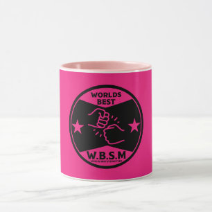 MUTTER DER WELT MIT BESTEN SCHRITTEN TASSE