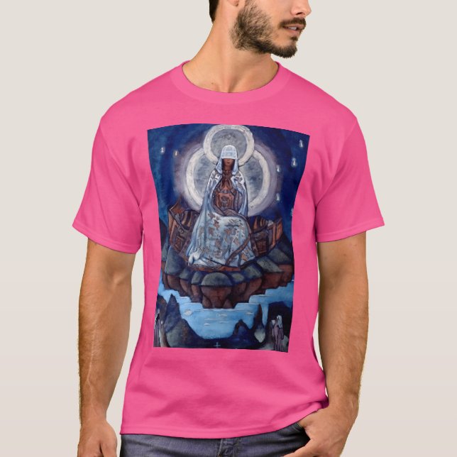 Mutter der Welt von Nicholas Roerich Active T-Shirt (Vorderseite)