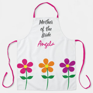 Mutter des bearbeitbaren Textes der Bride Schürze