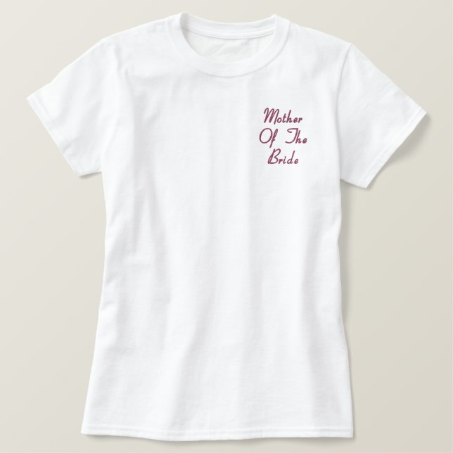 Mutter des bestickten Polo (Design vorne)