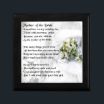 Mutter des Braut-Gedicht- Geschenkbox<br><div class="desc">Ein großes Geschenk für eine Mutter der Braut</div>