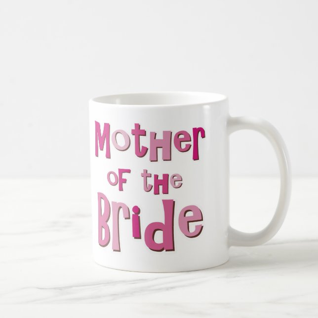 Mutter des Braut-Rosas Brown Kaffeetasse (Rechts)