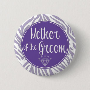 Mutter des Bräutigam-Knopfes Button