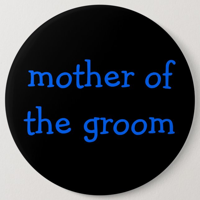 Mutter des Bräutigamknopfes Button (Vorderseite)