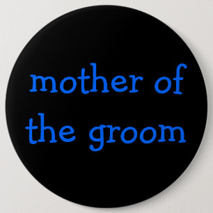 Mutter des Bräutigamknopfes Button