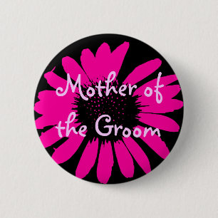 Mutter des Bräutigams Button