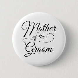 Mutter des Bräutigams Button