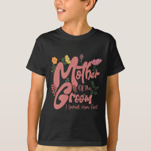 Mutter des Bräutigams, den ich ihm den ersten Mutt T-Shirt