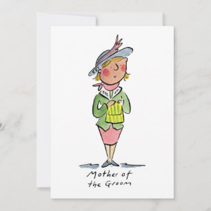 Mutter des Bräutigams Einladung