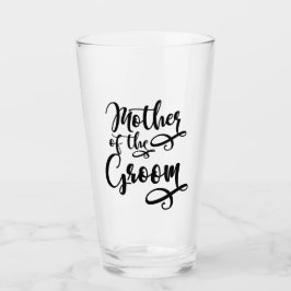 Mutter des Bräutigams Glas