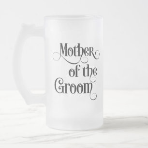 Mutter des Bräutigams, Mattglas Bierglas