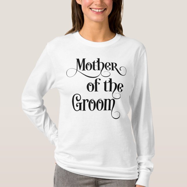 Mutter des Bräutigams T-Shirt (Vorderseite)