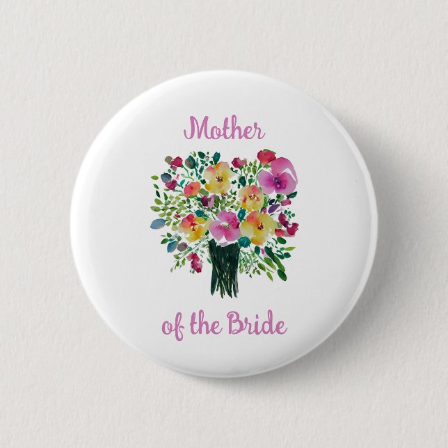 Mutter des Brautknopfes Button (Vorderseite)