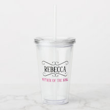 MUTTER DES BRAUTPARTY ACRYLIC TUMBLER