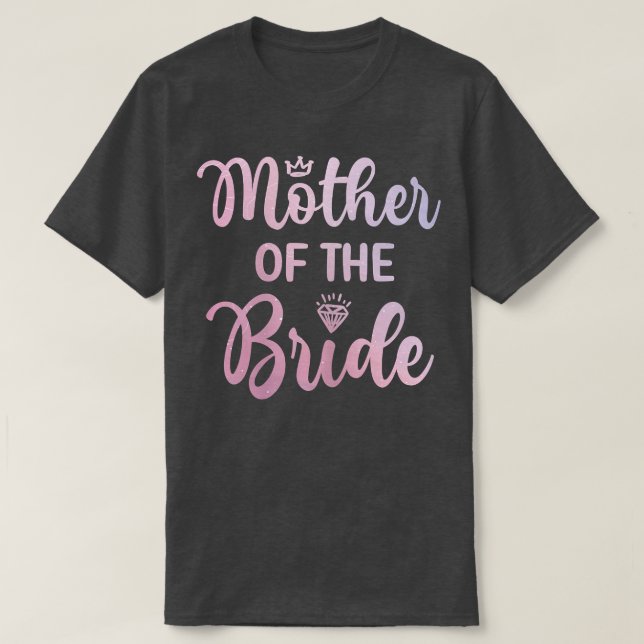 Mütter des Brautparty Hochzeit D T-Shirt (Design vorne)