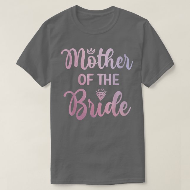 Mütter des Brautparty Hochzeit D T-Shirt (Design vorne)