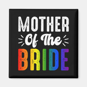 Mutter des Bride Gay Lesbian Hochzeitspass Magnet