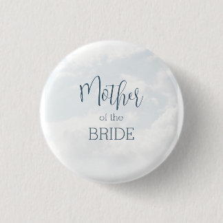 Mutter des Bride On Cloud Nine Brautparty Button