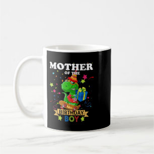 Mutter des Geburtstags Boy TRex RAWR Dinosaurier B Kaffeetasse