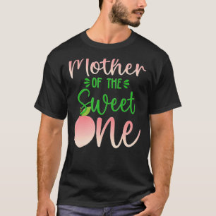 Mutter des Geburtstags ein Pfirsich 1. Sommerfruch T-Shirt