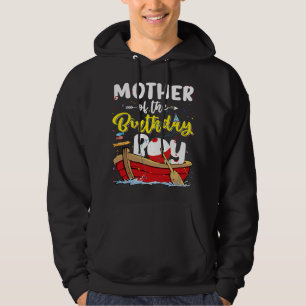 Mutter des Geburtstags Junge, der Fischerei Fische Hoodie