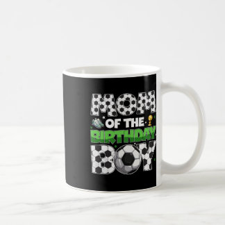 Mutter des Geburtstags-Sohn-Fußballparty-Familien- Kaffeetasse