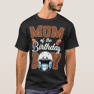 Mutter des Geburtstagsjungen Fußballfan Geburtstag T-Shirt