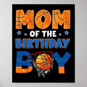 Mutter des Geburtstagsjungen Sketll Ller Bday Fami Poster