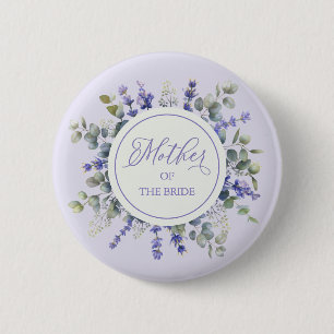 Mutter des Gerahmten Brautlavenders Eukalyptus Button