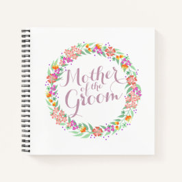Mutter des Groom Elegant Wedding Gästebuch Notizbuch
