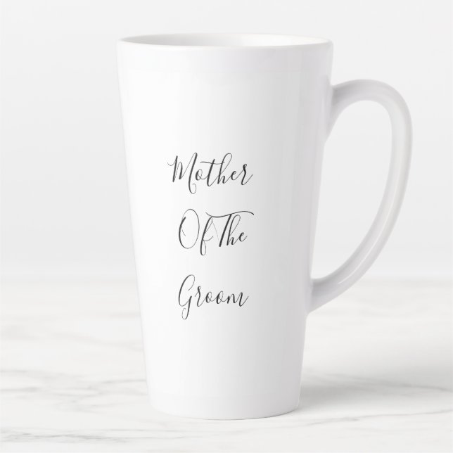 Mutter des Groom Hochzeitsgeschenke für Moderne 20 Milchtasse (Rechts)