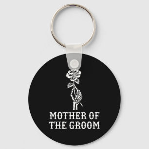 Mutter des Groom Skeleton Gothic Bachelor Weddi Schlüsselanhänger