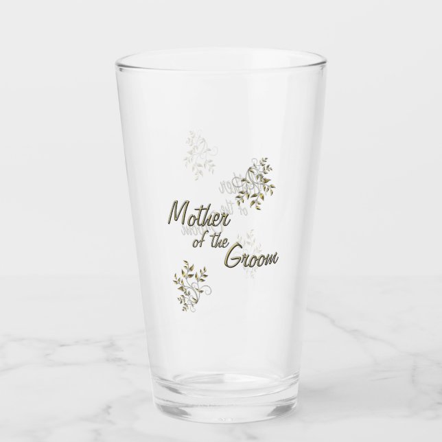 Mutter des Groomglases Glas (Vorderseite)