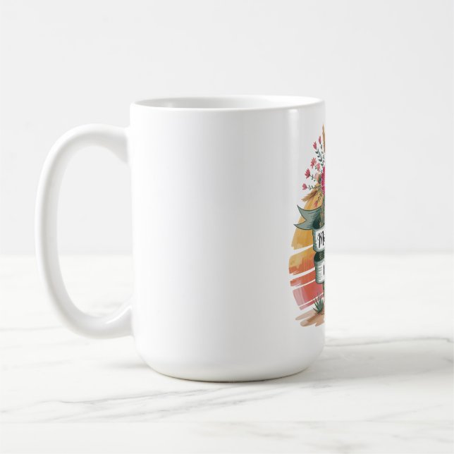 Mutter des Jahres (nur ein Scherz) Kaffeetasse (Links)