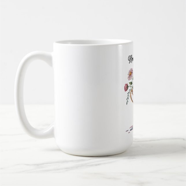 Mutter des Jahres (nur ein Scherz) Kaffeetasse (Links)