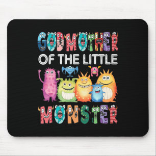 Mutter des kleinen Monsters Kinder 1. Geburtstag Mousepad