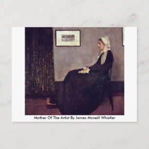 Mutter des Künstlers von James Mcneill Whistler Postkarte