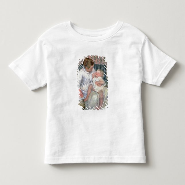 Mutter, die kurz davor ist, ihr schlampiges Kind z Kleinkind T-shirt (Vorderseite)