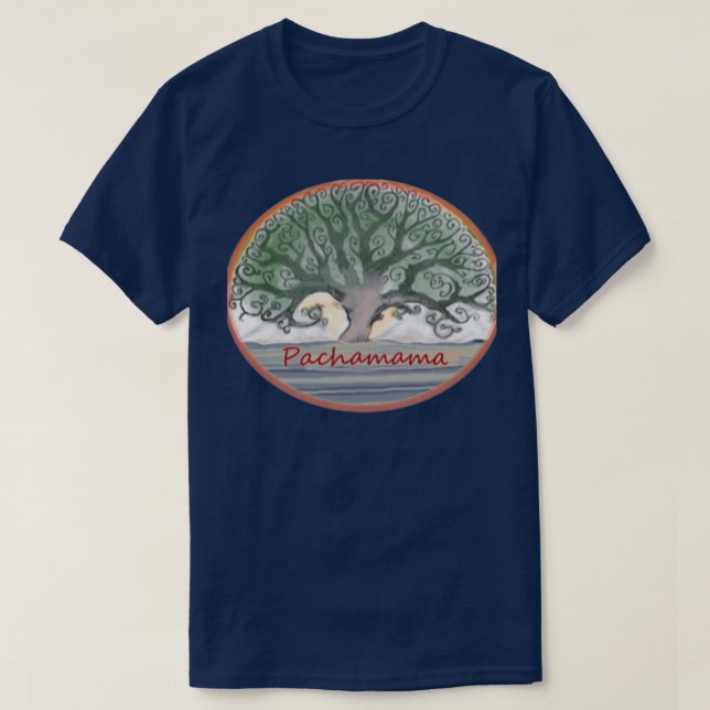 Mutter Earth Pachamama T-Shirt (Design vorne)