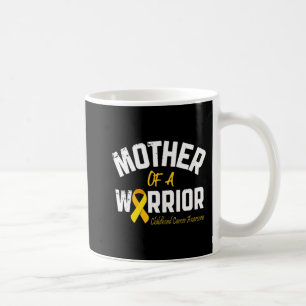 Mutter einer Mama zur Sensibilisierung für Krebs i Kaffeetasse