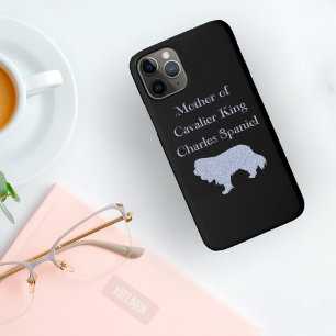 Mutter eines Cavalier King Charles Spaniels Silber Case-Mate iPhone Hülle