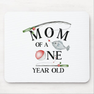 Mutter eines einjährigen Angeljungen 1. Geburtstag Mousepad