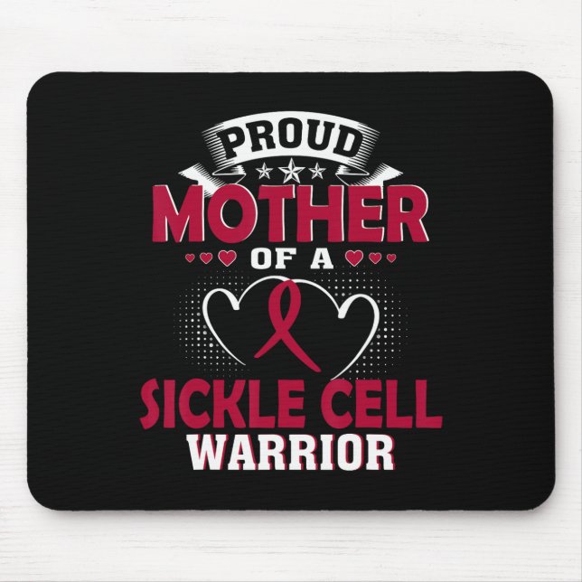 Mutter eines Sichelzellenkriegers Mousepad (Vorne)