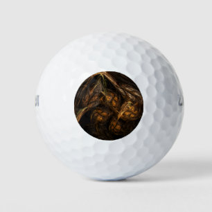 Mutter Erde Abstrakte Kunst Golfball