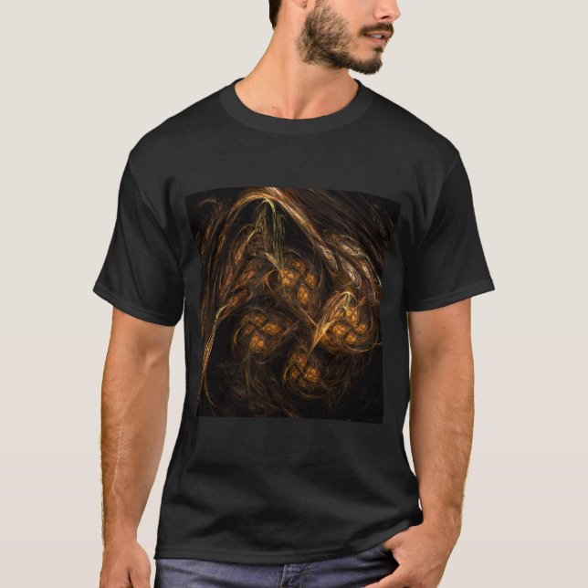 Mutter Erde Abstrakte Kunst T-Shirt (Vorderseite)
