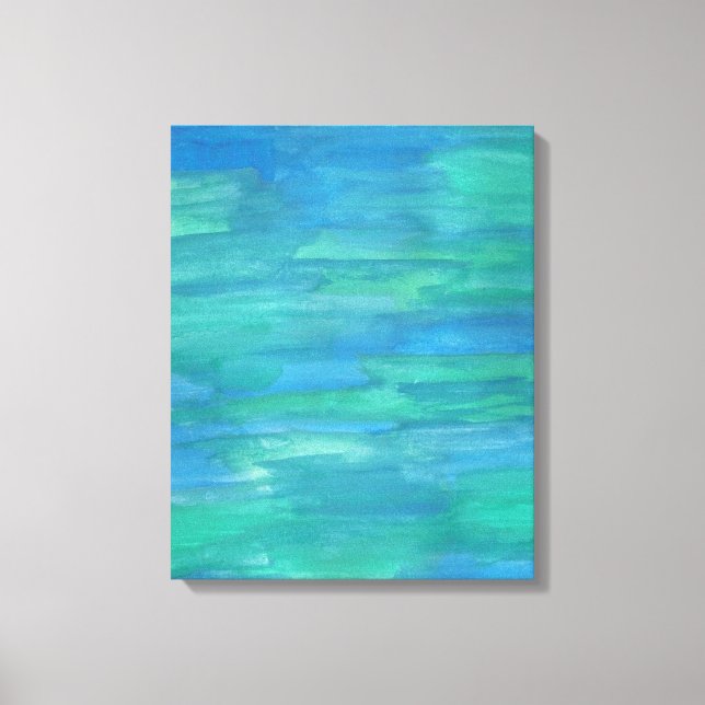 Mutter Erde Abstrakte Leinwand Kunst (Vorderseite)