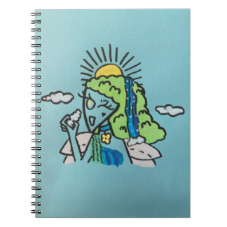 Mutter-Erde-Notebook Notizblock