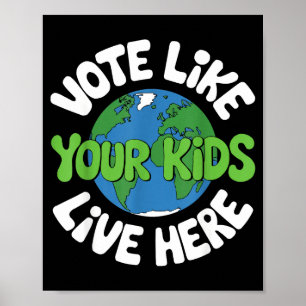 Mutter Erde Umweltschützer Klimawandel Erde Poster
