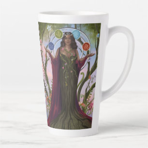 Mutter Erdgöttin GAIA Latte Tasse