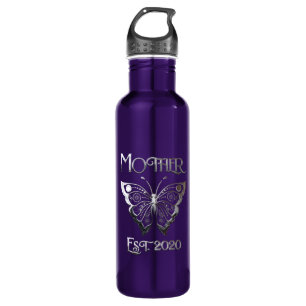 Mütter Est 2020 Schmetterling Edelstahlflasche